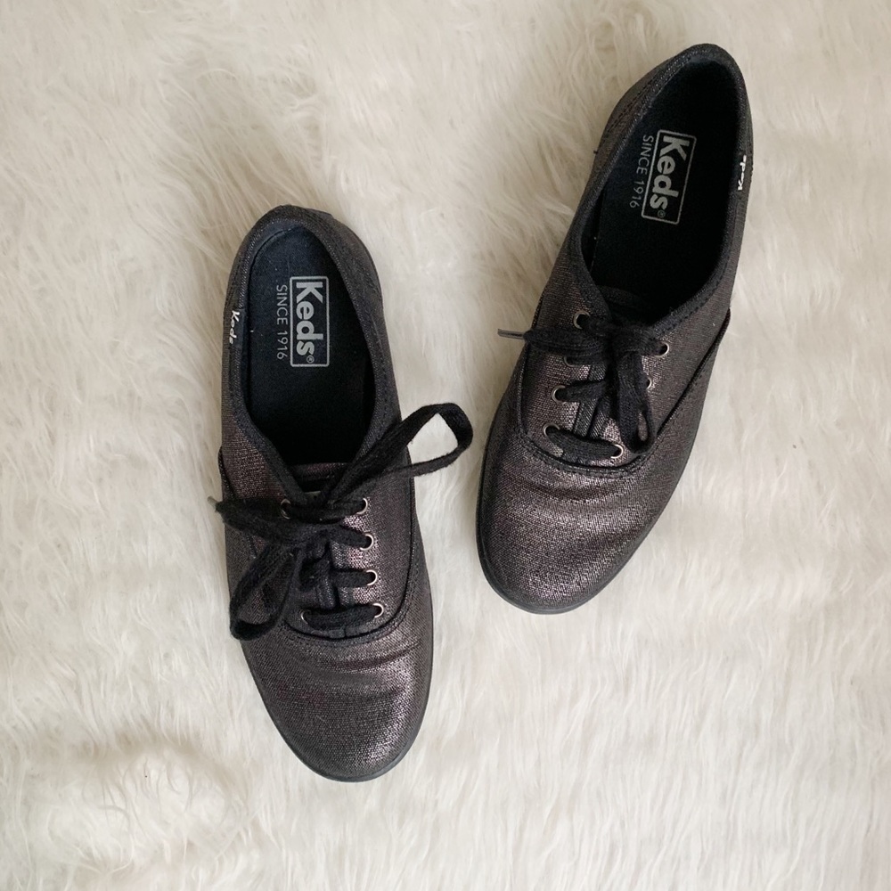 keds metallic sneakers